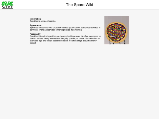 sprinkles screenshot