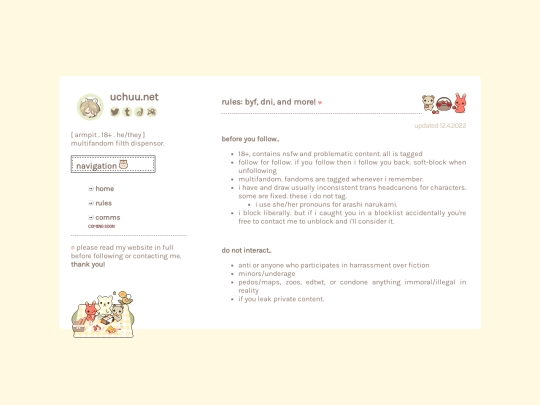 rulespage screenshot
