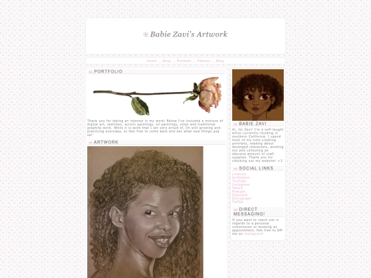 portfolio screenshot