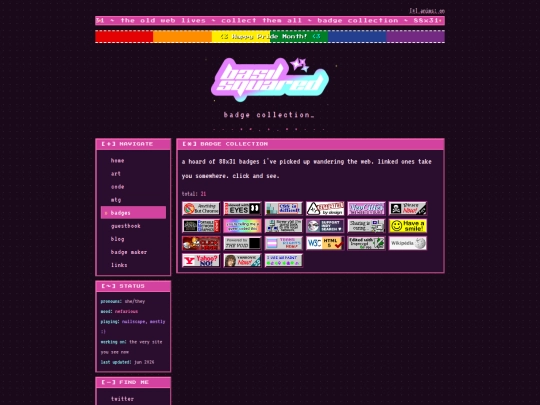badges screenshot