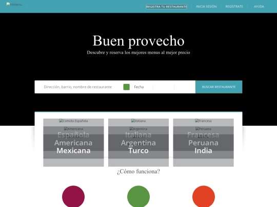 MiMenu/inicio screenshot