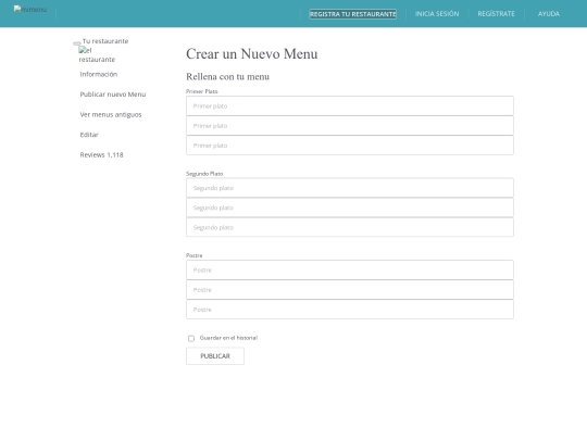 MiMenu/nuevomenu screenshot