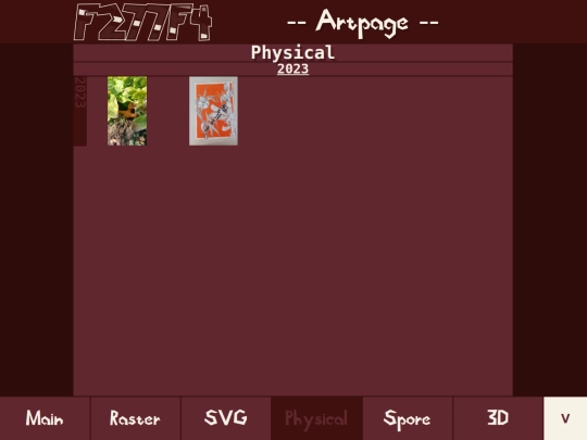 artpage/physical screenshot
