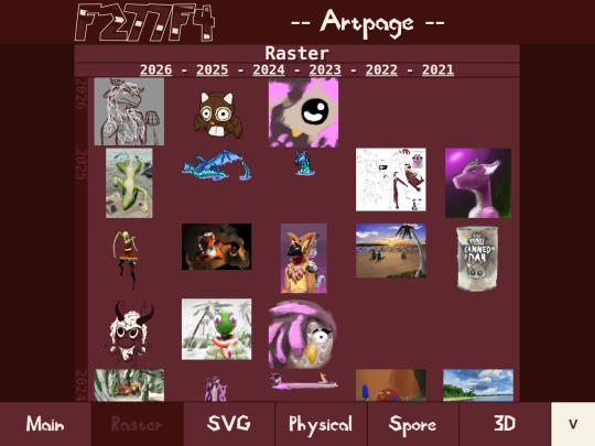 artpage/raster screenshot
