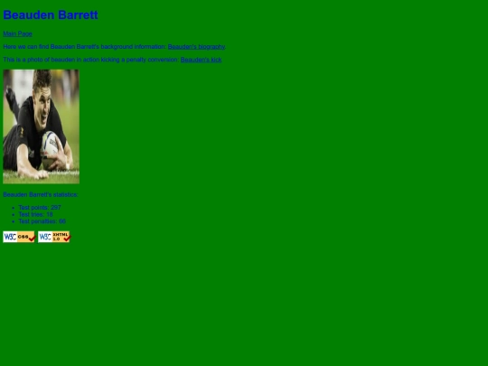 BeaudenBarrett screenshot