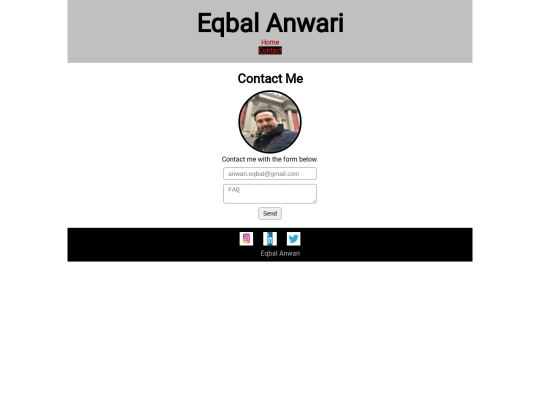 contact screenshot