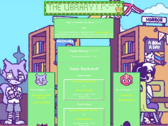 library screenshot