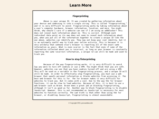 learn screenshot