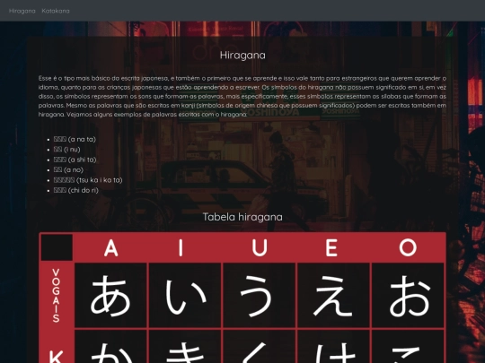 app/hiragana screenshot