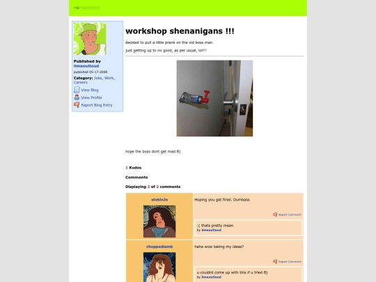 limeblog1 screenshot