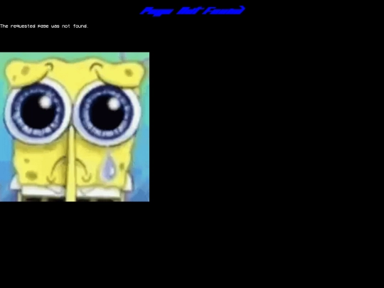 not_found screenshot