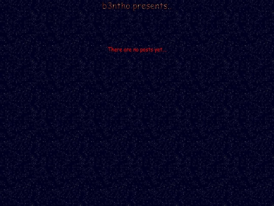 Blog screenshot