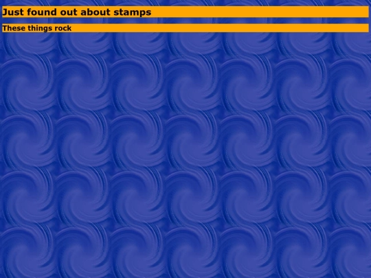 stamps screenshot