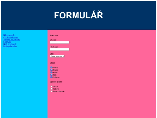 formtest screenshot