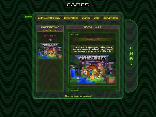 pages/games screenshot