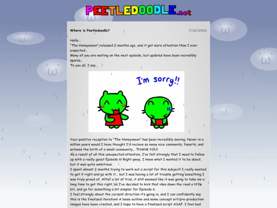 blogs/whereispeetledoodle screenshot
