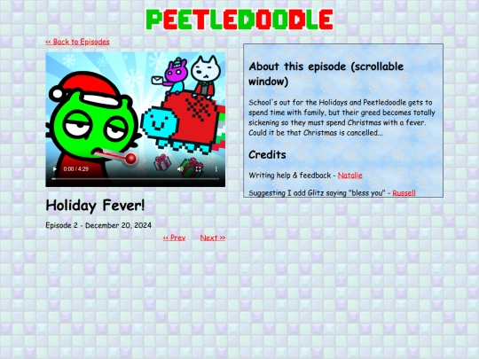episodes/holidayfever screenshot