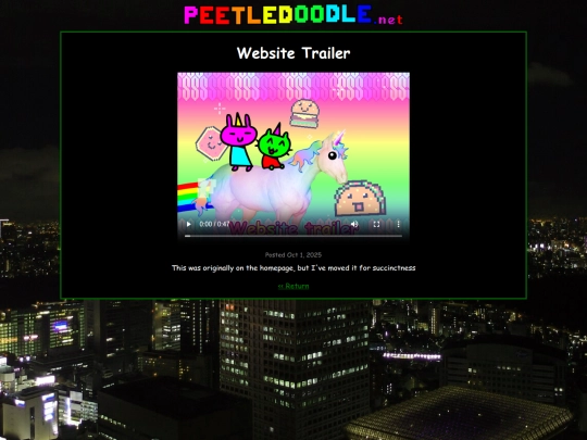 extras/trailer screenshot