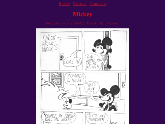 Comics/Mickey/1 screenshot