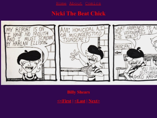 Comics/Nicki/1 screenshot
