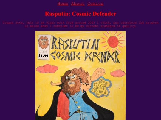 Comics/Rasputin/1 screenshot