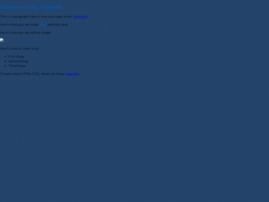 sites screenshot
