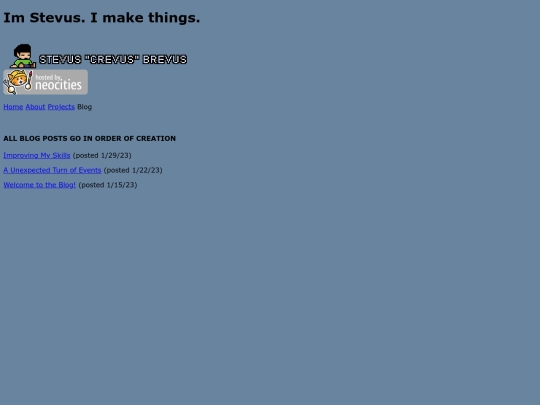 blog screenshot