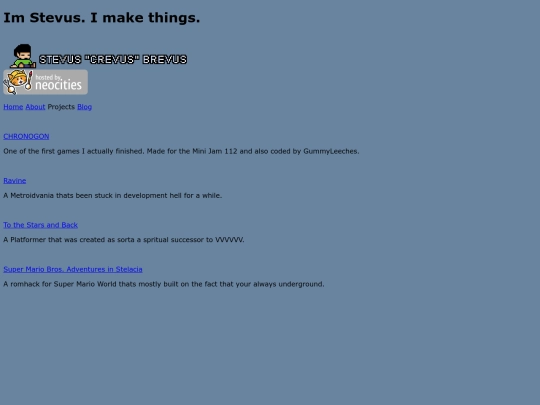 projects screenshot