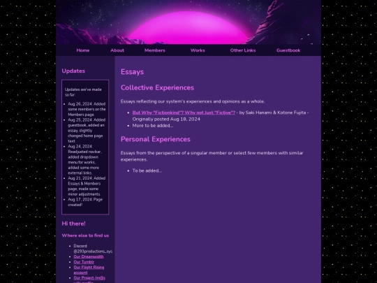 essays screenshot