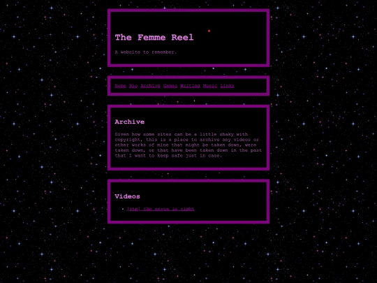 archive screenshot