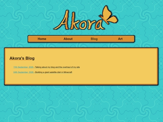 blog screenshot