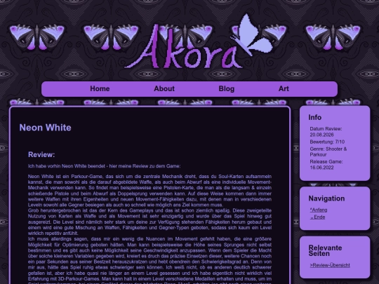 reviews/neon-white screenshot