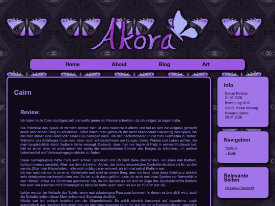 reviews/review-cairn screenshot