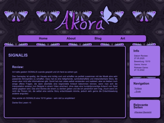 reviews/review-signalis screenshot