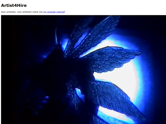 artist4hire.neocities.org screenshot