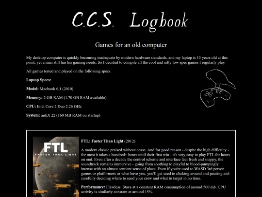 games screenshot