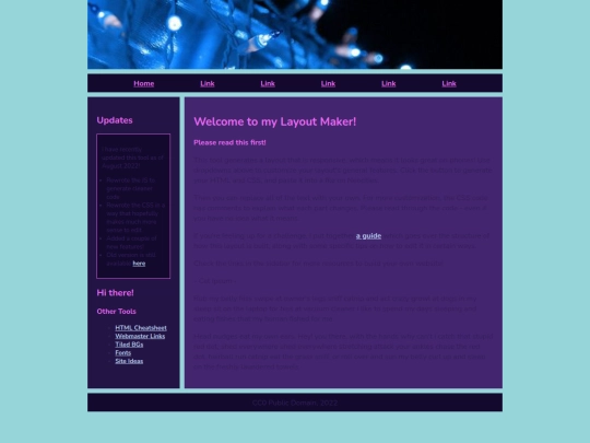 test screenshot