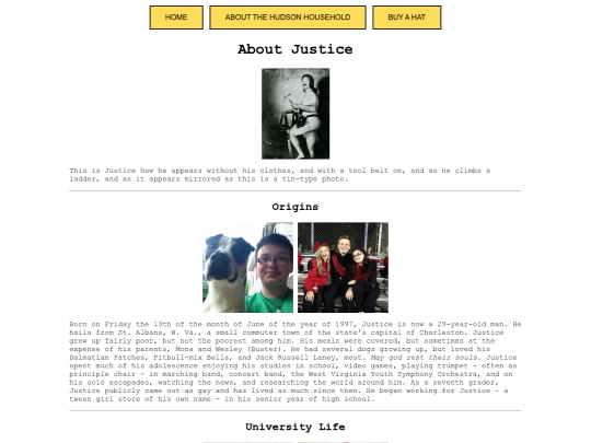 aboutme screenshot