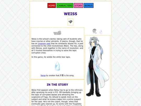 chara/weiss screenshot