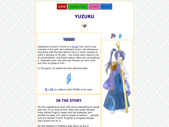 chara/yuzuru screenshot