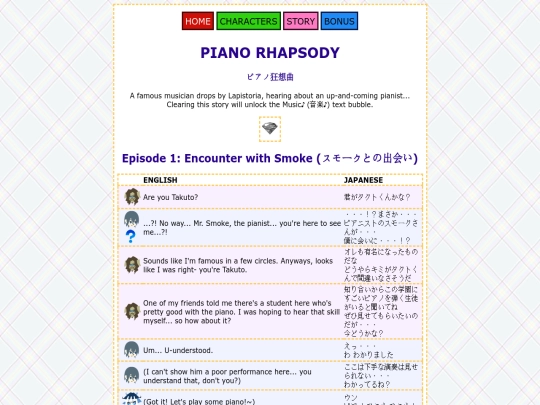 story/piano-rhapsody screenshot