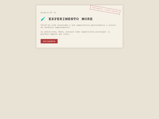 Cumple-More/dossier screenshot