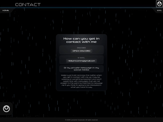 Pages/contact screenshot