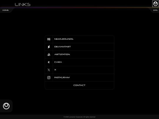 Pages/links screenshot