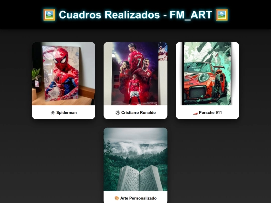 Realizados screenshot