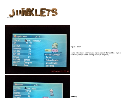 junklets screenshot