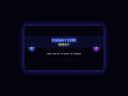 equationquest screenshot