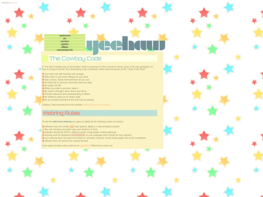 rules screenshot