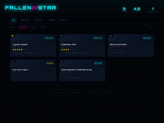 index screenshot