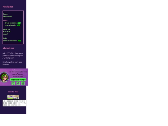 iframepages/navleft screenshot